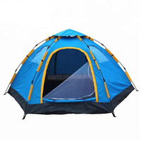 Camping 5 bis 8 Personen Voll automatisch Sechseckig Frei, um ein schnell öffnendes tragbares Zelt zu bauen