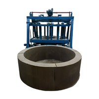 Conception mobile de machine de formage d'anneaux de puits de ciment en béton avec technologie de moule de machine à briques remplaçable pour répondre à divers besoins