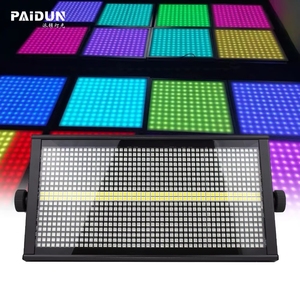 Lumière stroboscopique RVB PS 1000W, corps en verre trempé, IP54, 13/15 canaux DMX512, équipement d'éclairage de scène, flash blanc LED PAR pour thème - Product Image 3