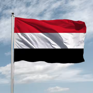 Design personalizzato bandiera nazionale Yemen 3x5 piedi 150*90cm poliestere bandiera Yemen - Product Image 4