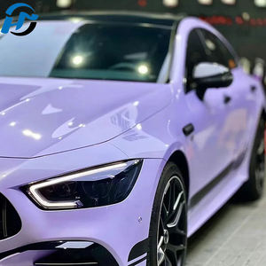 Suministro directo de fábrica Super brillante Crystal Stella Purple PET TPU Vinilo polimérico Car Wrap Full 1,52x18M/5x60FT Tamaño del rollo - Product Image 6