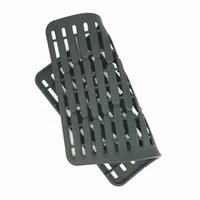 Tapis et coussinets de drainage creux multi-usages en silicone antidérapant résistant aux hautes températures pour évier de vaisselle