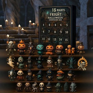 Caja Misteriosa de Cuenta Regresiva para Halloween, 31 Noches de Terror, Colección de Mini Figuras de Plástico, Regalo Unisex para Mayores de 14 Años - Product Image 3