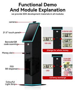 USW Zelfbedienings <span class=keywords><strong>Touchscreen</strong></span> Geldautomaat Casino ATM voor Bankbiljetten, Bewaar en Uitbetaling met Veiligheidsvergrendelingen - Product Image 4