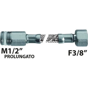 Flexible Flex Core M (Extendido) 1/2 \ "X F 3/8 \"-cm 60 Herramienta de torneado - Product Image 2