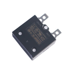 <span class=keywords><strong>Disjoncteur</strong></span> thermique CHENF 20A série S11 125-250V AC/50V DC <span class=keywords><strong>bouton</strong></span> poussoir réinitialisation manuelle boîtier en plastique 2 pôles surcharge thermique - Product Image 3