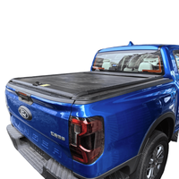 Vente flash : couvercle de benne électrique rétractable en alliage d'aluminium compatible avec les pick-up 4x4 Isuzu NP300 Navara GMC Sierra 1500 Jeep RAM