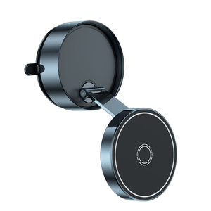 Q12 định vị xe điện thoại chủ 360 độ xoay hấp phụ chân không có thể thu vào gấp chức năng từ tính khung bảng điều khiển - Product Image 4