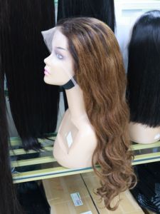 Encontrar Cabello Humano Virgen Brasileño Similar a Loose Deep Wave Natural Long Front, 100% Cabello Humano Transparente para Base Más Oscura - Product Image 3