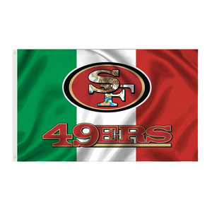 NFL cờ và biểu ngữ 3X5FT tùy chỉnh San Francisco 49ers sinh thái có ý thức - Product Image 5