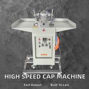 Macchina stiratrice automatica ad alta velocità DS-1-1DM per cappelli, soluzione efficiente per la produzione di cappellini, stiratore per cappellini da baseball (singola stazione) - Product Image 2