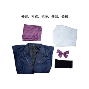 Shouko Komi jupe ensemble Anime Komi ne peut pas communiquer Komi <span class=keywords><strong>San</strong></span> Wa Comyushou Desu <span class=keywords><strong>Cosplay</strong></span> Costume uniforme du lycée - Product Image 4