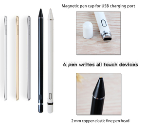 Lápiz óptico de metal inalámbrico activo ecológico compatible con Apple Pencil para <span class=keywords><strong>HP</strong></span> Android Dell pantalla táctil dibujo magnético para - Product Image 4