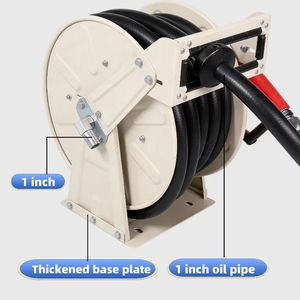 電動トラックモバイル用1インチ金属ディーゼル燃料ホースリール - Product Image 5