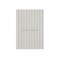 Panneau mural Great Wall en MDF, revêtement mural 3D en bois, lambris nervuré, lamelles en MDF, imperméable, résistant à l'humidité, design moderne