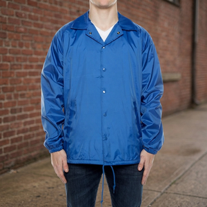 Water Resistant Horn Button Stand Winter Sports <b>Jacket</b> Men <b>Light</b> <b>Weight</b> Outdoor Body Warmer Custom Team Clothing Manufacturer - Product Image 2