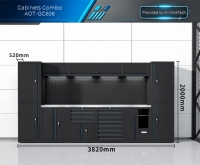 Armoires de garage, solutions d'organisation et de rangement, systèmes de rangement pour garages, options de revêtements de sol, systèmes muraux