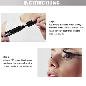 Cosméticos <span class=keywords><strong>Pestañas</strong></span> <span class=keywords><strong>Mascara</strong></span> <span class=keywords><strong>Volumen</strong></span> 4D Fibra <span class=keywords><strong>Mejor</strong></span>-Impermeable-<span class=keywords><strong>Mascara</strong></span> Alta calidad Cosmético personalizado Mascaras Tubo Embalaje - Product Image 4