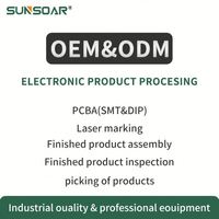 Service d'assemblage de circuits imprimés (PCBA) mixtes SMT et DIP traversants, fabricant OEM