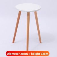 Table basse moderne en bois massif pour salon, meubles de maison
