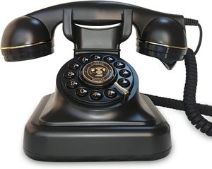 Téléphone filaire classique antique européen vintage, choix de premier choix pour le bureau, la chambre d'hôtel, <span class=keywords><strong>ligne</strong></span> fixe, Europe, États-Unis - Product Image 1