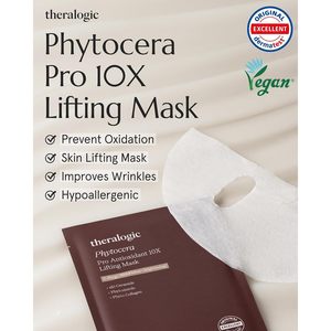 Mascarilla Facial Reafirmante Theralogic Phytocera Pro Antioxidante 10X con Ceramida y Colágeno, Antienvejecimiento, Blanqueadora y Revitalizante para la Piel - Product Image 2