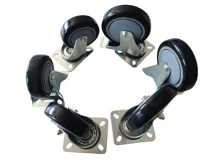 5 Inch PU PP <strong>Casters</strong> Universal <strong>Caster</strong> <strong>Wheel</strong> - Product Image 6