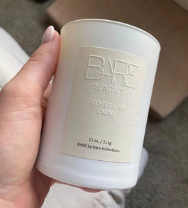 Mạnh mẽ dính mờ có thể tái chế nến nhãn in nhãn tùy chỉnh cho nến tối thiểu dày nến nhãn - Product Image 4