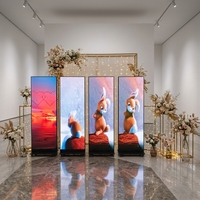 Affichage numérique LED pliable pour intérieur avec écran d'affichage LED couleur pleine
