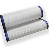 Nouveau design de tissu filtrant en spirale pour déshydratation des boues, maille métallique 50 µm, résistant à l'usure, imperméable, filtration efficace