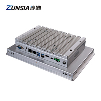 Ordinateur tout-en-un industriel Zunsia 10,1 21,5 15 pouces avec écran tactile, IP65 étanche, Core I5 I7 intégré, sans ventilateur, prix