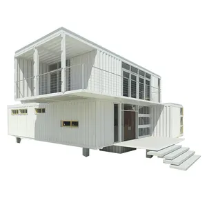 Cheap Mobile 2 Storey Container House with Toilet Container Homes Allstar Shop Container Modern Steel Security Door Hotel CN;SHG