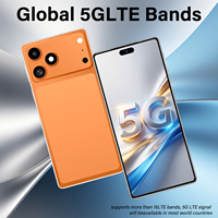 Teléfono Inteligente 5G I18 Pro Max de 7.3 Pulgadas con Doble Tarjeta SIM, Navegación GPS, Pantalla con Huella Dactilar, Cámara de 108MP, Snapdragon 8Gen4