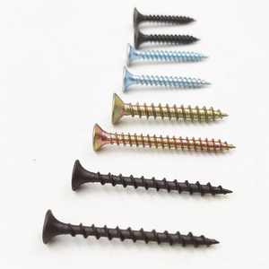 สกรูยิปซัมเกลียวหยาบเคลือบฟอสเฟตสีดำ - Product Image 4