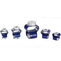 Accouplement élastique de type GB en forme de 8, transmission rigide efficace, accouplement flexible en acier excentrique pour machine à arbre d'arbre motorisé