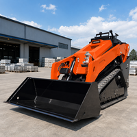Exportqualität Kompaktlader LOGWAY mit 498mm Bodenfreiheit für Hofreinigungsarbeiten Stabiler Kompaktlader