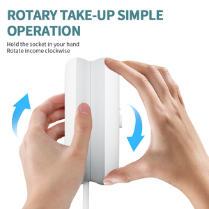 Anh có thể thu vào lưu trữ mở rộng ổ cắm với USB Loại C Dải điện mở rộng dây đa chức năng Ổ cắm điện OEM ODM Nhà cung cấp - Product Image 5