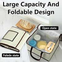 Boîte de fermentation pliable Yongli avec chauffage, température et minuterie réglables, kit d'épreuvage de la pâte pour pain gâteau biscuit