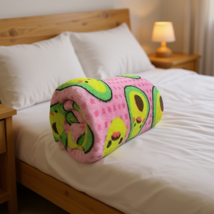 Manta Ligera Carla Depot de 220 cm con Diseño de Aguacates, Ropa de Cama de Felpa, Tamaño Matrimonial, para Todas las Estaciones - Product Image 2
