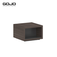 Ensemble de table basse carrée de luxe moderne Meubles en bois convertibles et portables avec rangement pour le salon à usage domestique