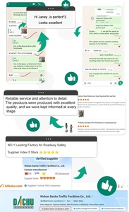 מחסום בטיחות כביש עם קרן מגולוון מעקה גלי מגן גלי ברזל - Product Image 5