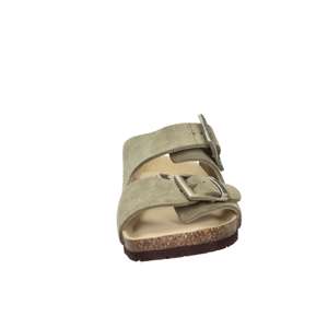Pantoufles pour homme Bionatura, couleur taupe, taille 44, hauteur de talon 3 cm - Product Image 3