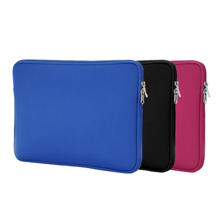 Wholesale Private Label 11.6 13 14 15 inches Neoprene Laptop Bag Case Durable Neoprene Laptop Sleeve