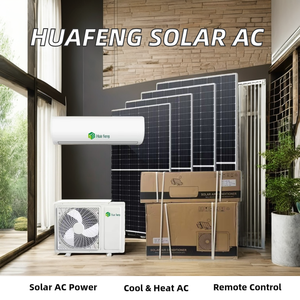 Aire Acondicionado Híbrido Solar de 12000 BTU Inverter Mini Split con Refrigeración y Calefacción, Adecuado para el Hogar, Hotel y Garaje - Product Image 2