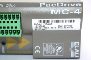Contrôleur PLC - ELAU MC-4/11/10/400 PacDrive HW:E0P603 Contrôleur PLC - ELAU MC-4/11/10/400 PacDrive HW E0P603 Contrôleur PLC - Product Image 3