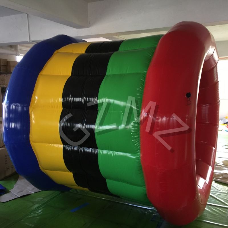 Inflatable Team Games Inflatable Human Hamster Wheel Giant Inflatable Rolling Barrel Team ...