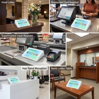 Terminal de satisfaction client 10,1 pouces avec logiciel pour la mesure du sentiment client et l'évaluation du service après-vente