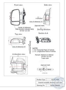 Mettez à niveau votre trajet populaire Fiat Ducato miroir clignotant 71748255 remplacement direct pour Ducato Van Motorhome <span class=keywords><strong>camping</strong></span>-<span class=keywords><strong>car</strong></span> - Product Image 6