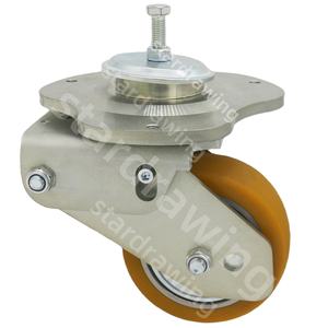 SS 140mm 600/1000KG <span class=keywords><strong>Jungheinrich</strong></span> pièces de chariot élévateur roulette électrique <span class=keywords><strong>transpalette</strong></span> roulette - Product Image 2