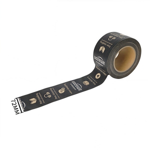 Biểu tượng tùy chỉnh phân hủy sinh học kraft giấy Băng nước-kích hoạt tráng keo đóng gói băng với Acrylic dính một mặt - Product Image 1